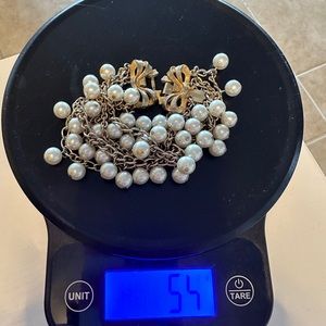 Vintage Faux Pearl and Gold Tone Bracelet(Avail only via Not-so-Mystery box)